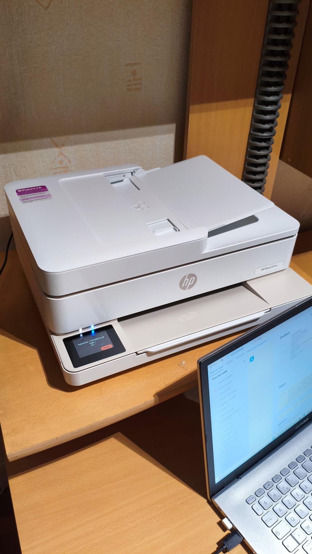 Installation et configuration d’une imprimante HP Envy à Chalon-sur-Saône