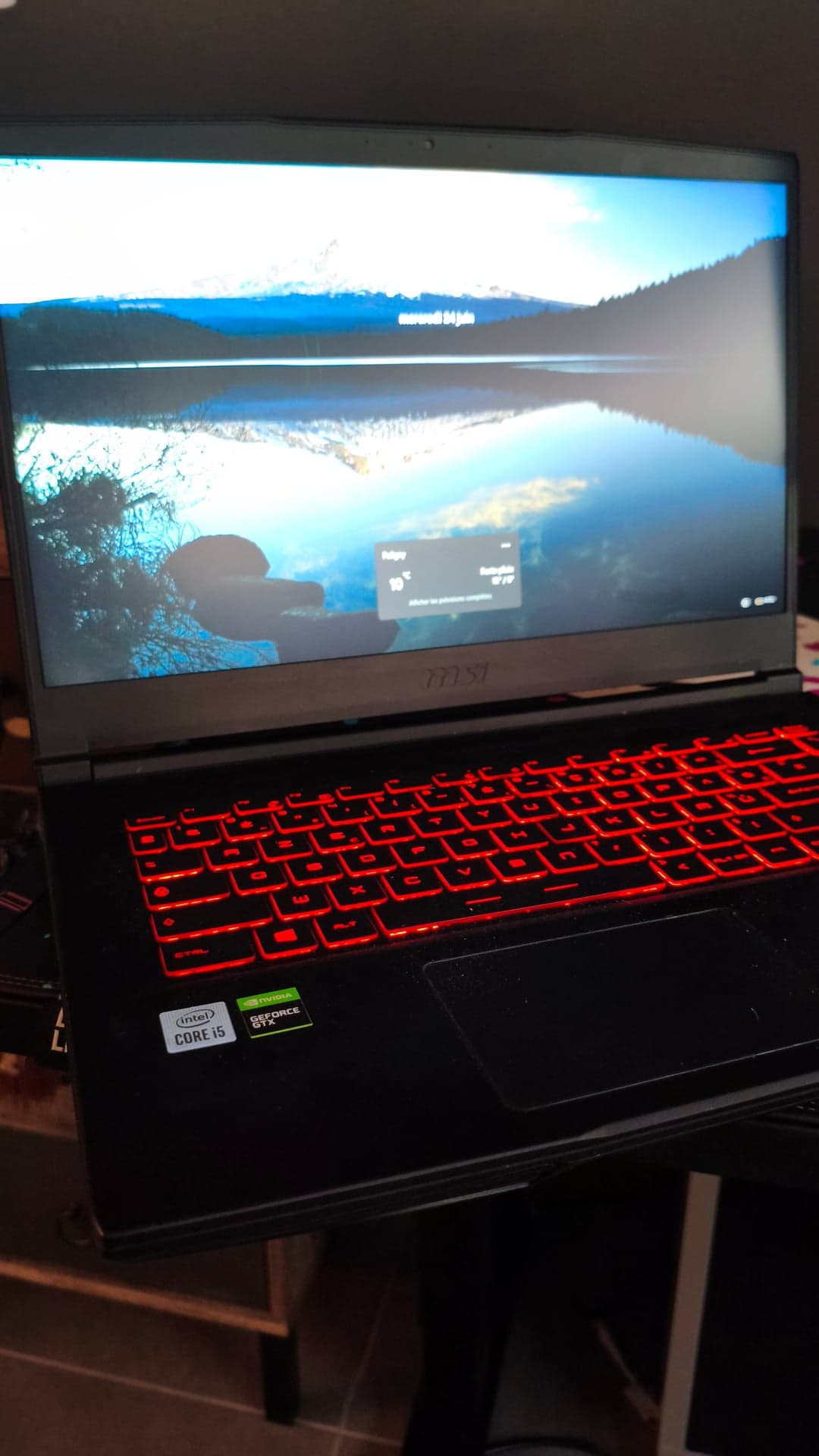 Ordinateur portable MSI à Chaudenay — photo 3